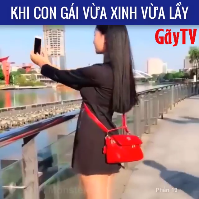 Khi con gái vừa xinh vừa lầy.