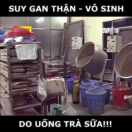 Suy gan thận - Vô sinh do uống trà sữa