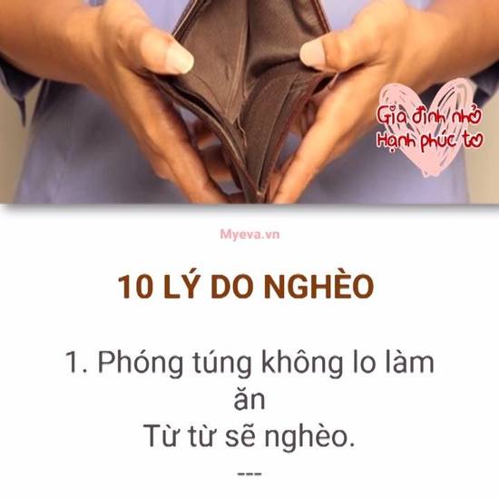 10 lý do khiến cho bạn mãi nghèo