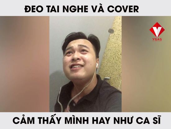 Đừng bao giờ vừa đeo tai nghe vừa Cover bài hát